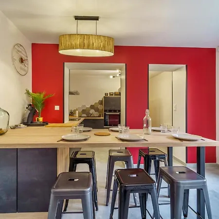 בית נופש Maisons Calmes Avec Terrasses Et Garages Centre-ville B Et C