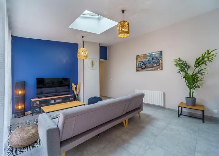 Hébergement de vacances Maisons Calmes Avec Terrasses Et Garages Centre-ville B Et C *